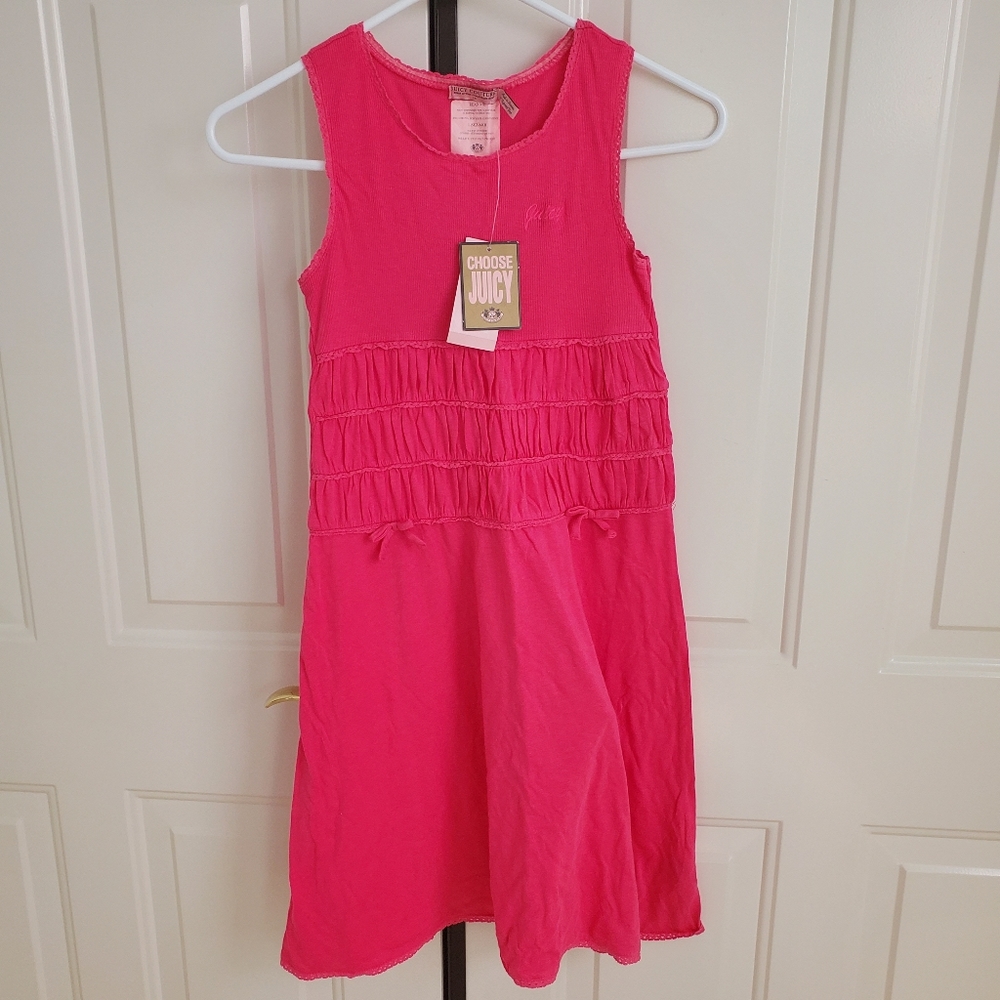 Juicy couture hot pink kids dress